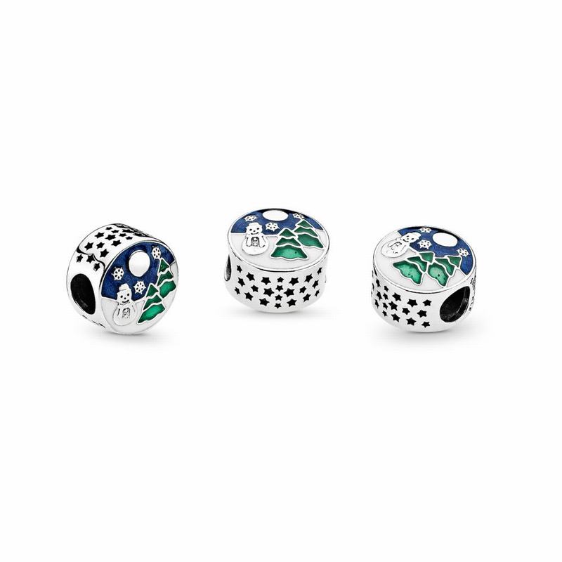 Pandora Snowy Wonderland Charm Silver Egypt PF0426735